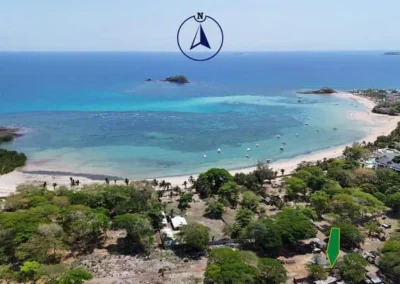 plage andilana vue nord